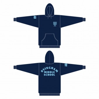 Ovingham Middle School Hooded Sweatshirt - OPTIONAL